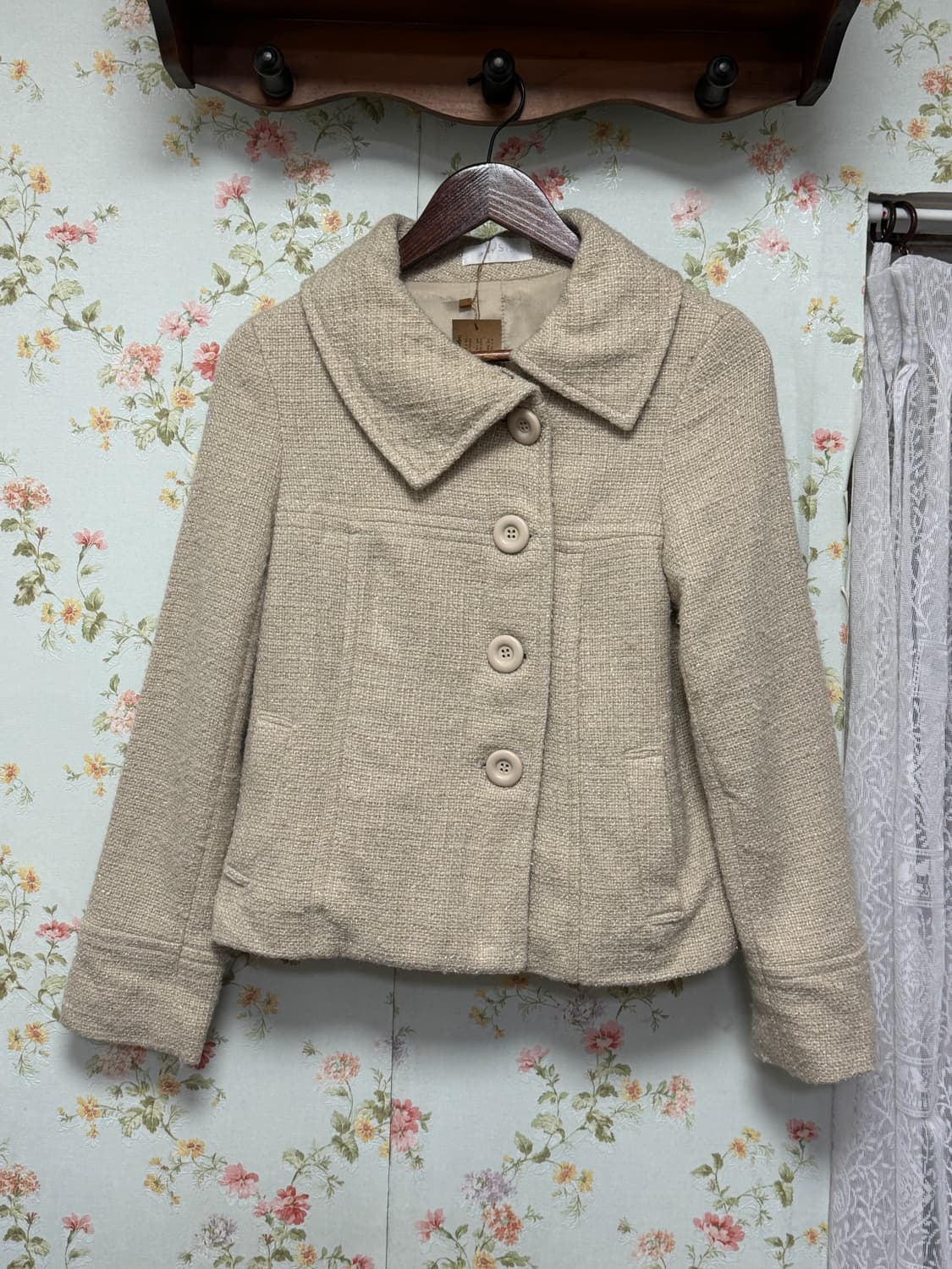 카라 트위드 자켓 상품이미지1