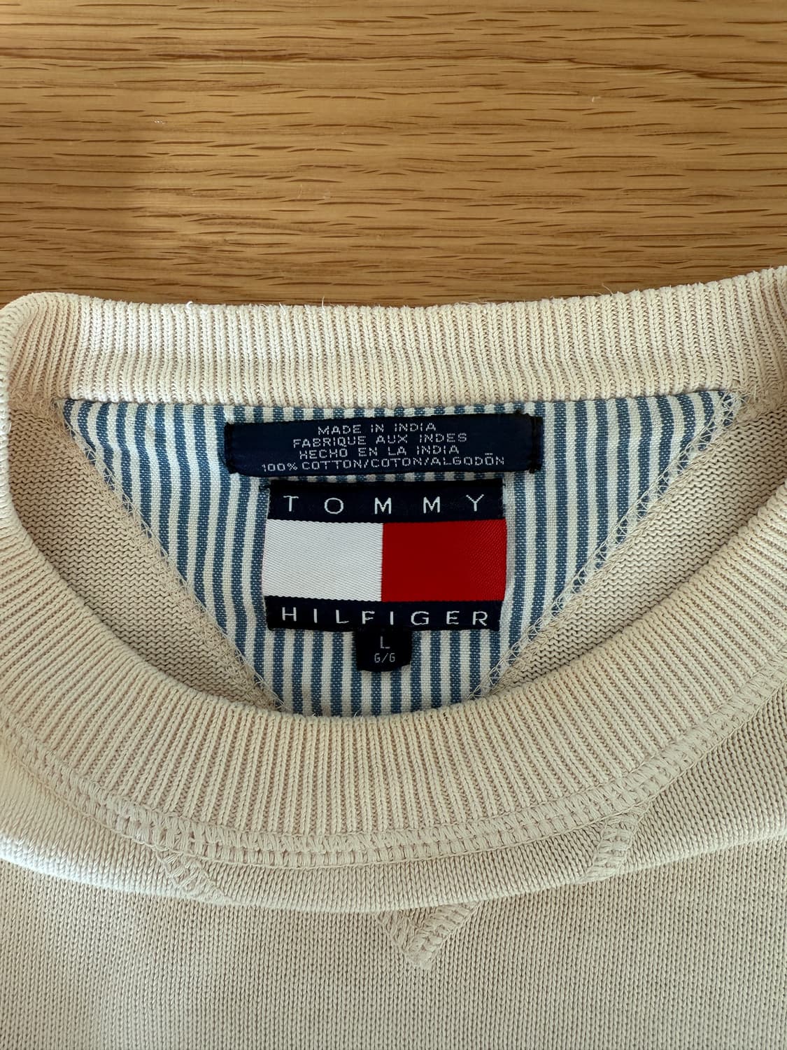 올드 타미힐피거(TOMMY HILFIGER) 코튼 니트 상품이미지7