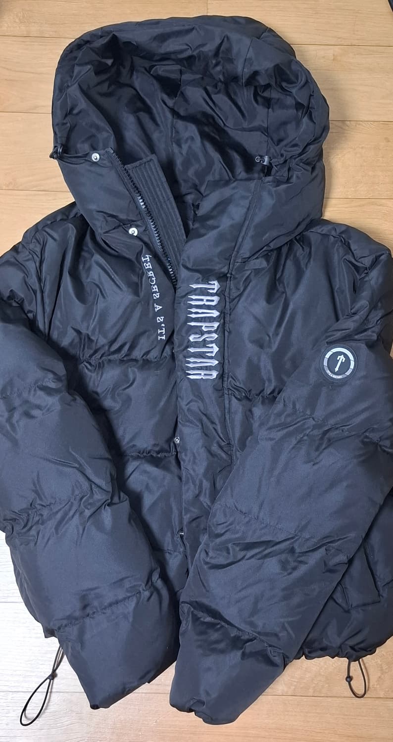 Trapstar-디코드 후드 푸퍼 2.0-블랙 퍼퍼 재킷 상품이미지3