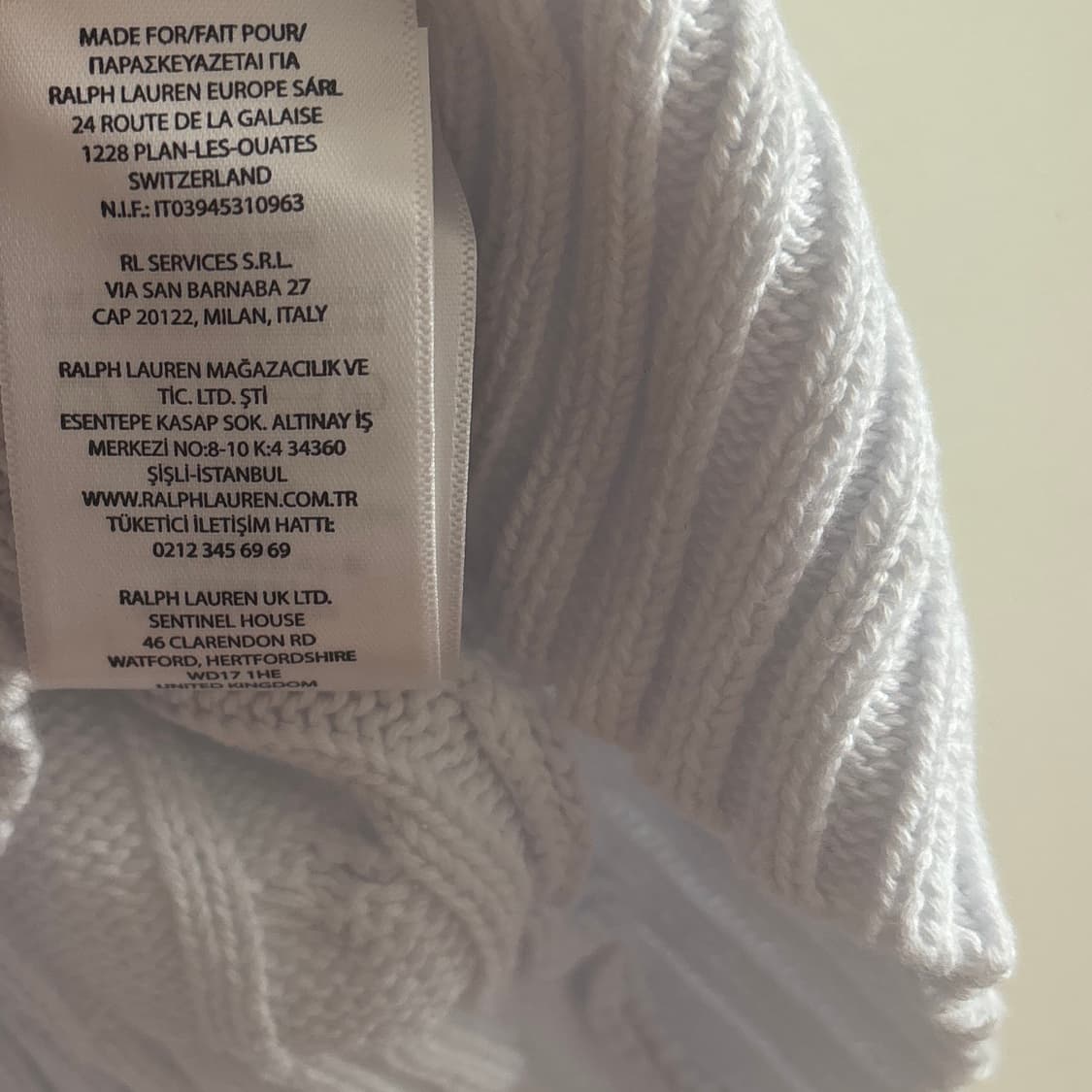 (택포) 폴로랄프로렌 꽈배기 반팔 니트 상품이미지6