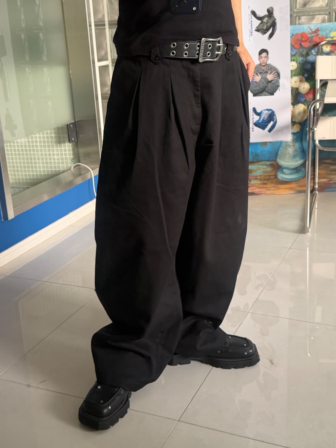 Baggy silhouette pants 배기 실루엣 팬츠 상품이미지1