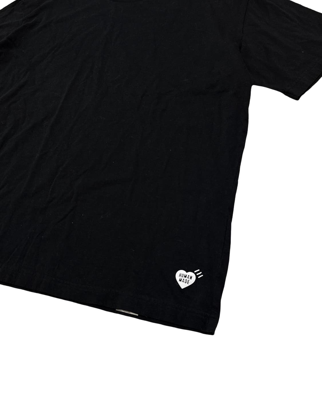 휴먼메이드 블랙 반팔 티셔츠 상품이미지3