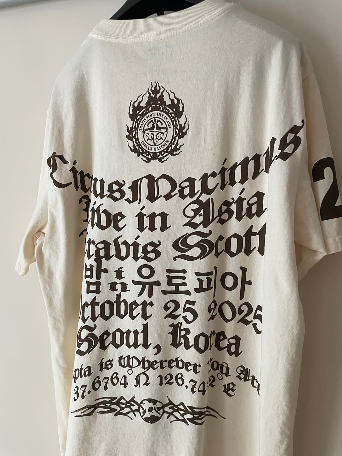 스캇 내한 머천 티셔츠 L 상품이미지3