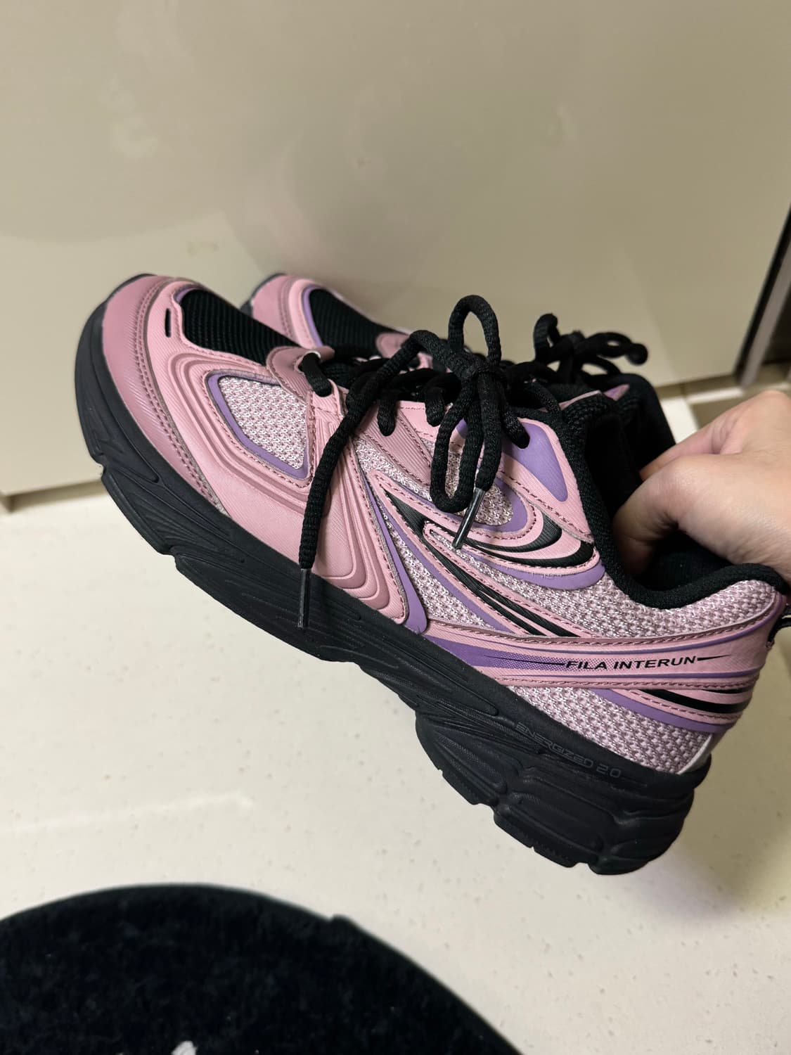 휠라 인터런 2.0 핑크 235 상품이미지2