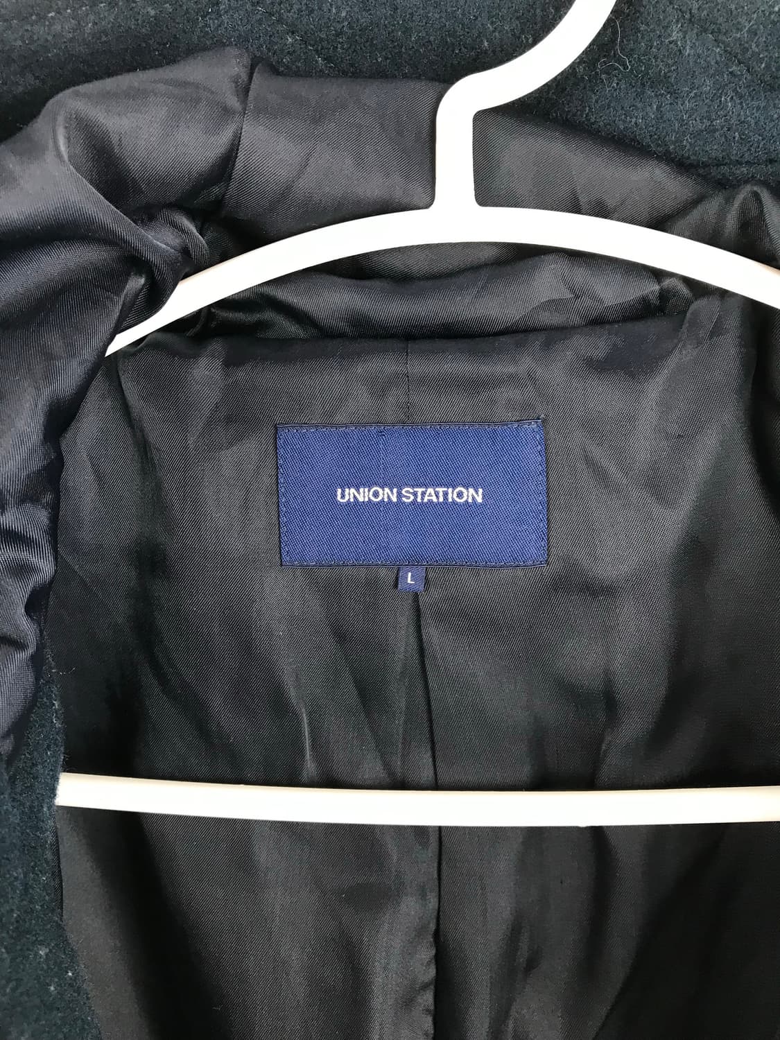 아메카지 떡볶이 하프코트 숏코트 더플코트 자켓 후드 더플자켓 청록색 상품이미지5