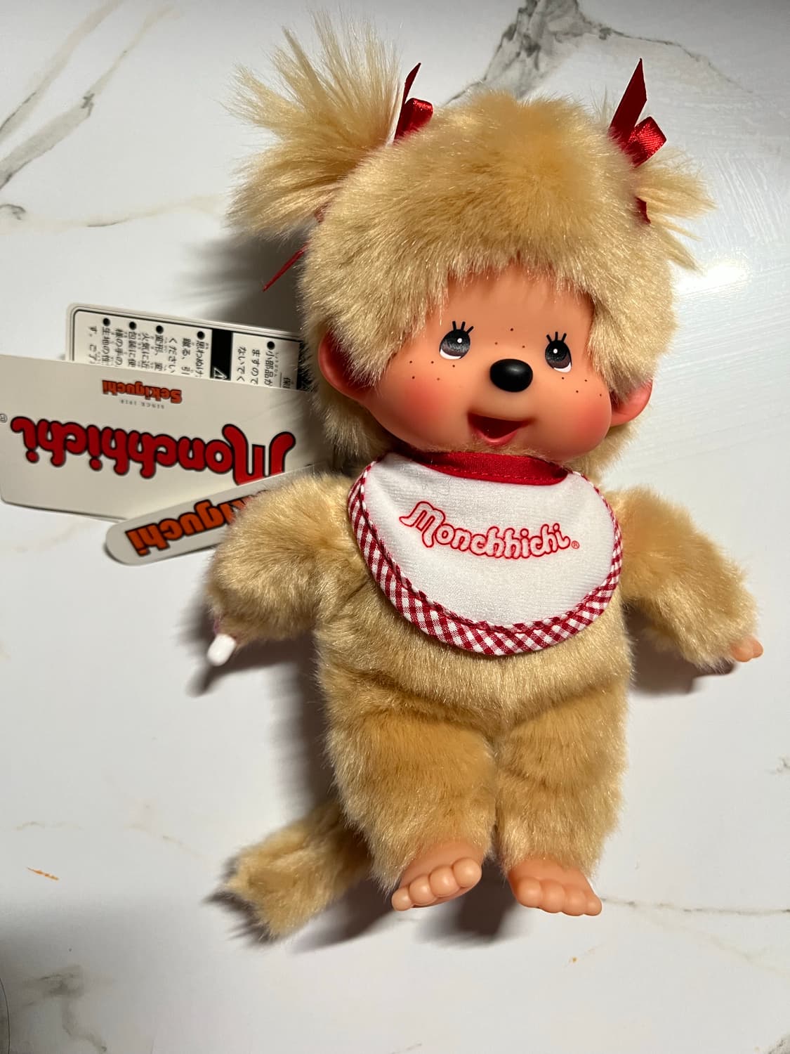 몬치치 베이지 s 트윈테일 양갈래 상품이미지1