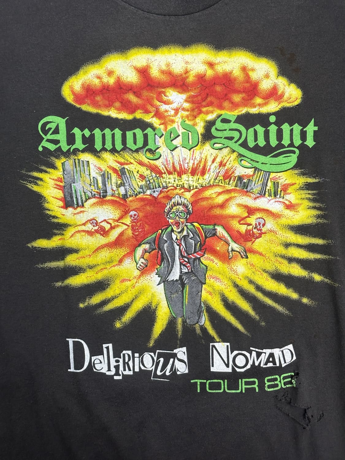 1987' Armored Saint 앨범 투어 티셔츠 XL 상품이미지3