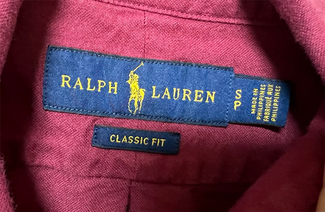 POLO 폴로 남자 캐주얼셔츠 춘추 클래식핏 솔리드 S 90-95  상품이미지3