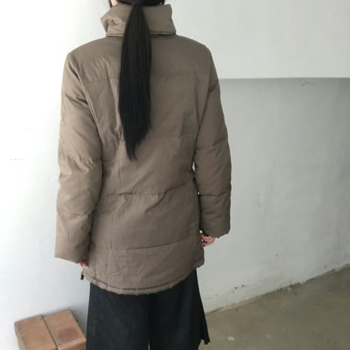 막스마라(Max Mara) 미니멀 퀄팅 패딩 코트 상품이미지5