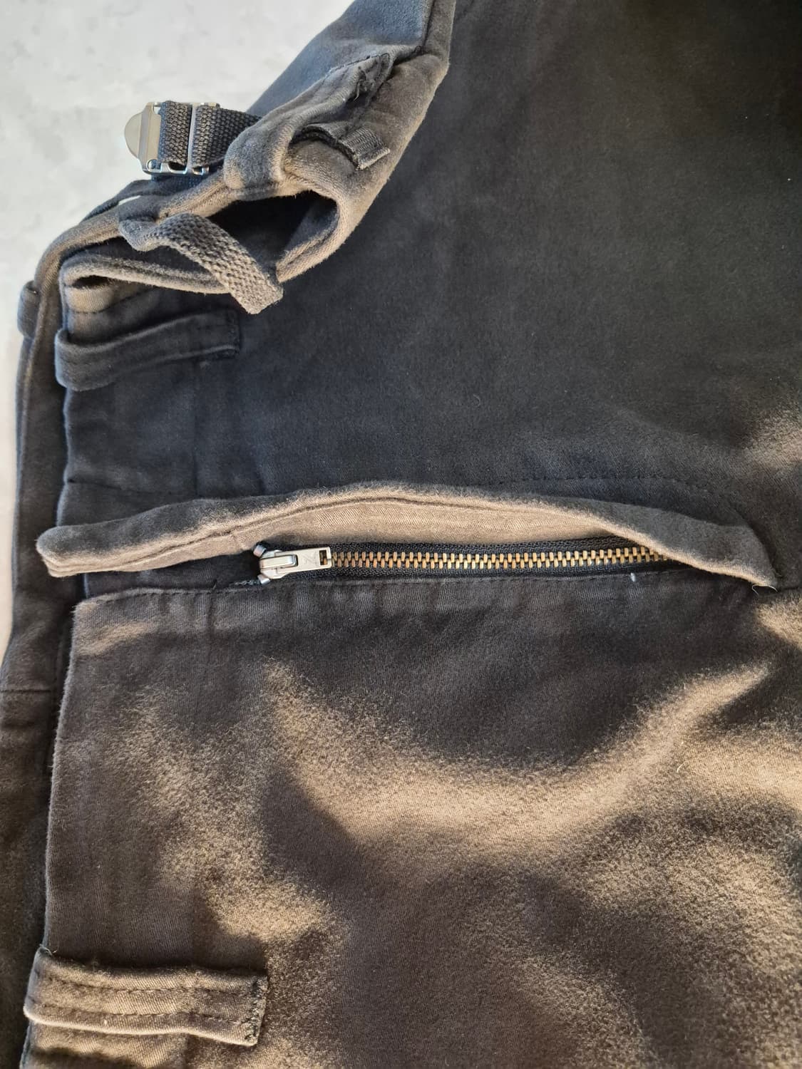 00s HELMUT LANG Bondage MoleskinTrousers 상품이미지6