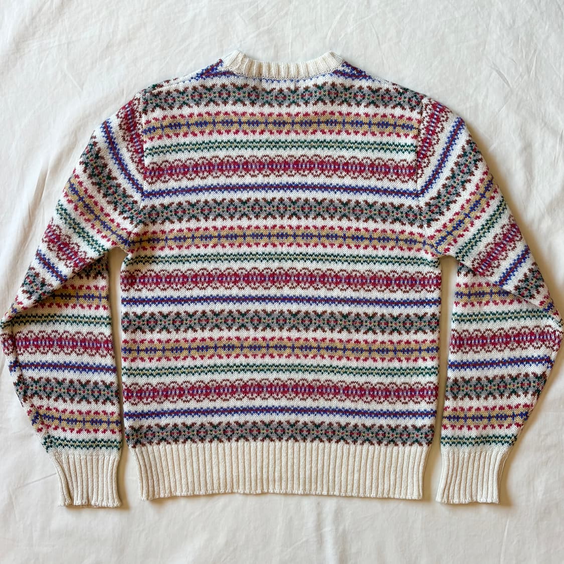 [L] 80s 스코틀랜드 KNIGHTS BRIDGE 페어아일 니트 스웨터 상품이미지6