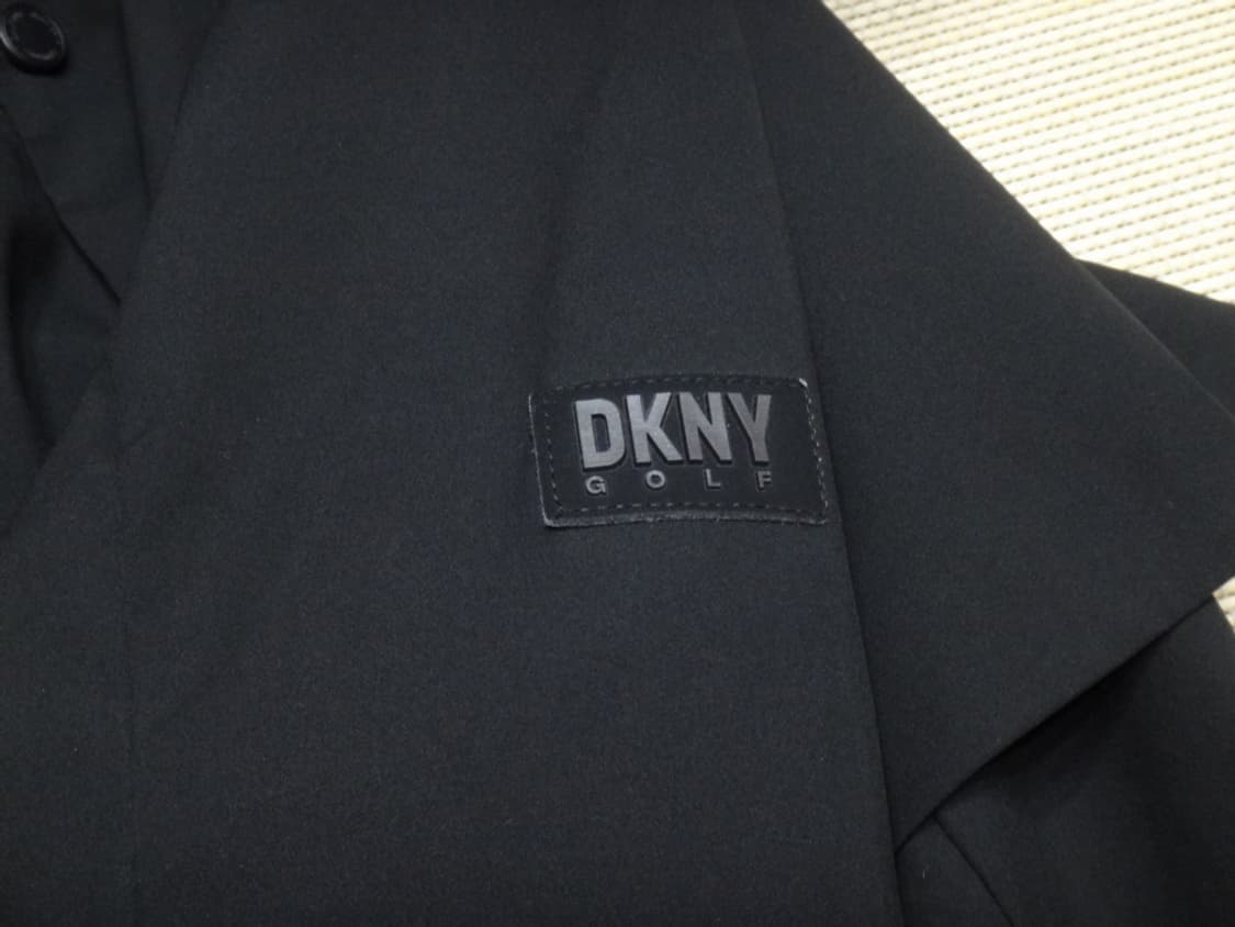 (S사이즈) DKNY 골프 여성 블랙 트렌치 코트 상품이미지5