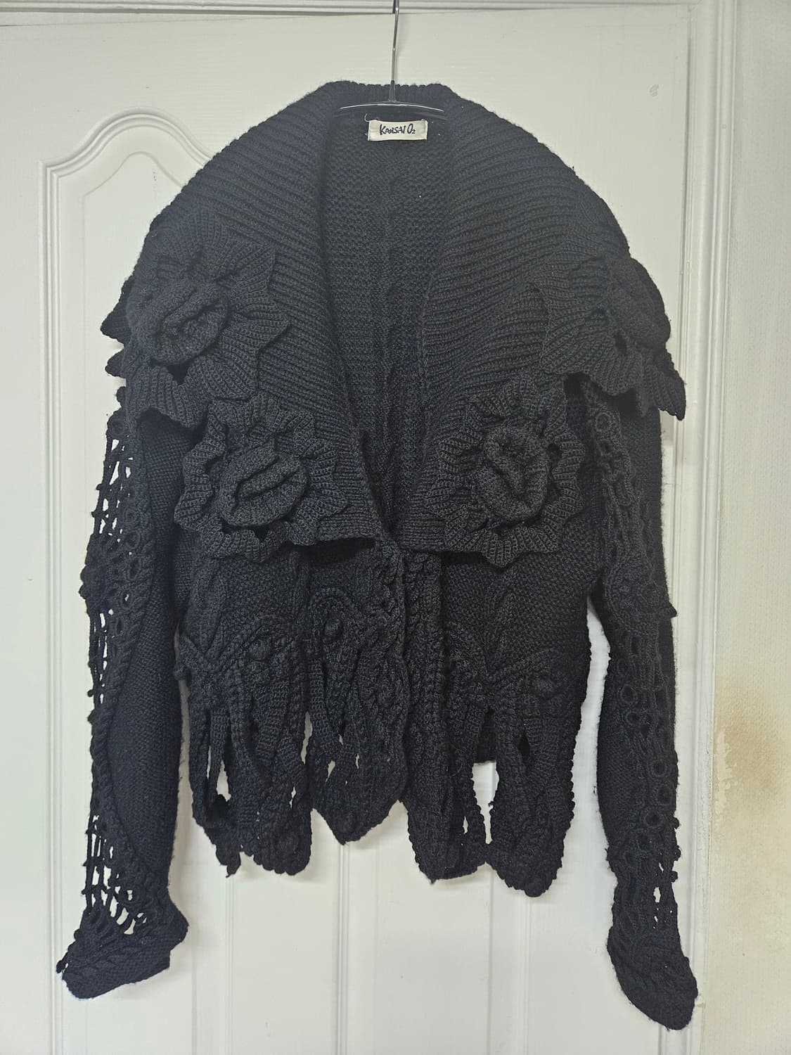 간사이 야마모토 Kansai O2 아카이브 플로랄 가디건 상품이미지1