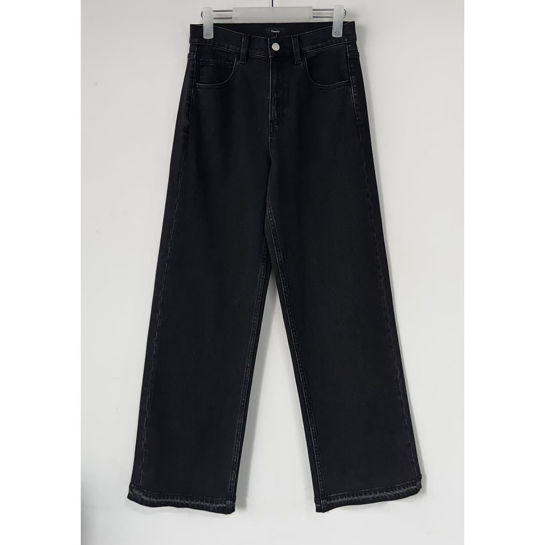 띠어리 24 스트레이트 블랙 데님 진 (26) 상품이미지1