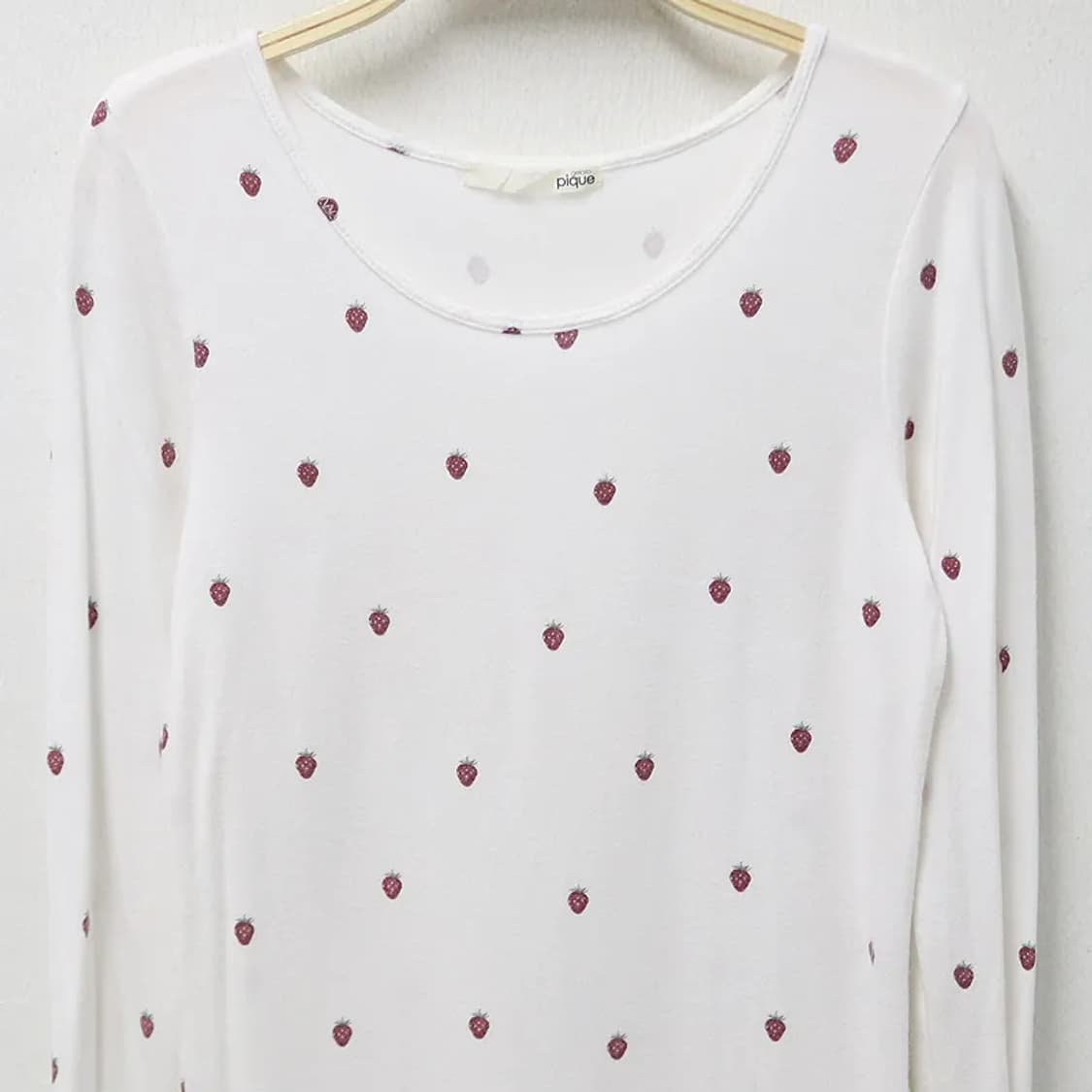 젤라또피케 스트로베리 모달 티셔츠 61746 상품이미지3