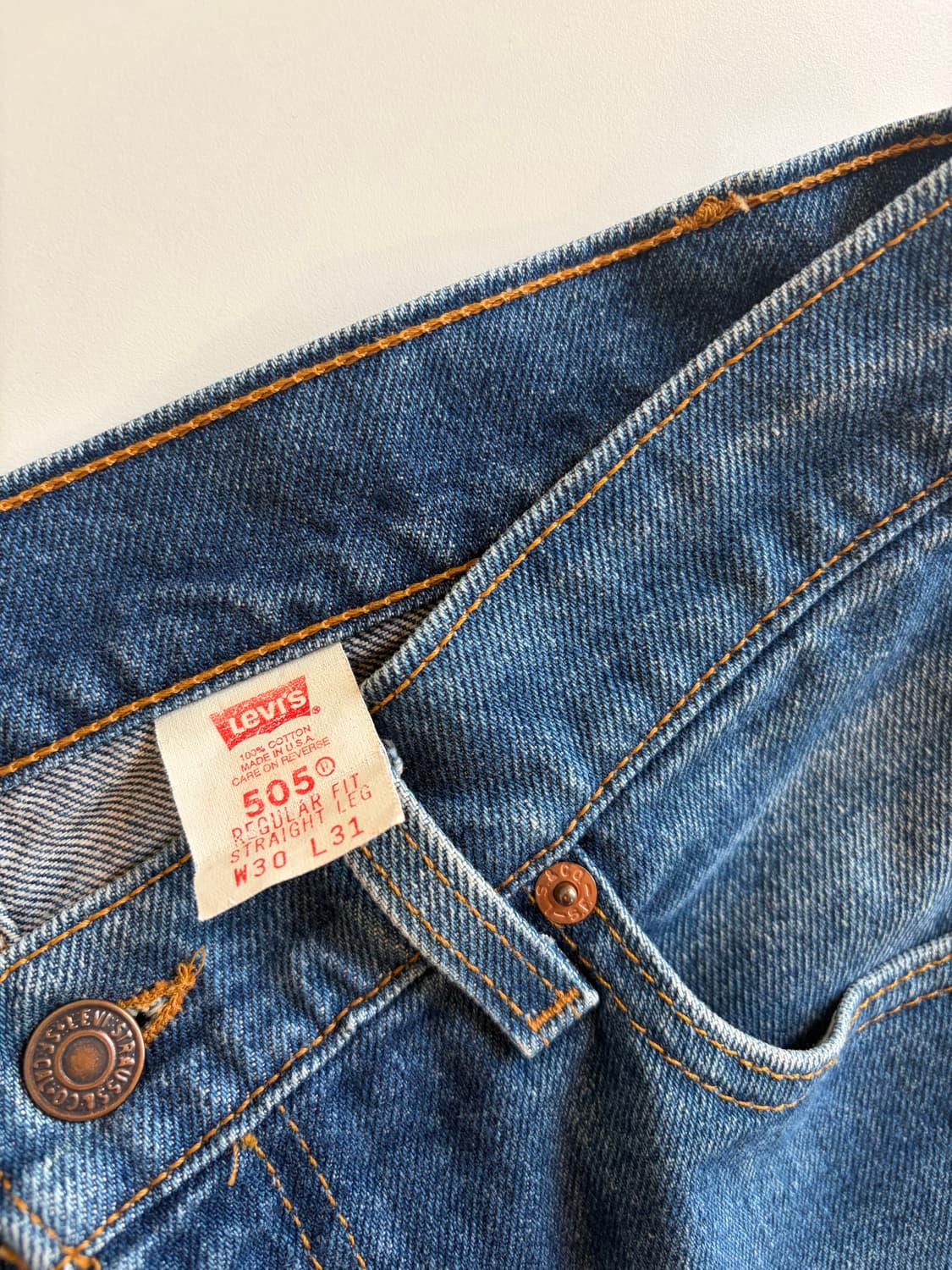 90s 리바이스 505 30x31 상품이미지4