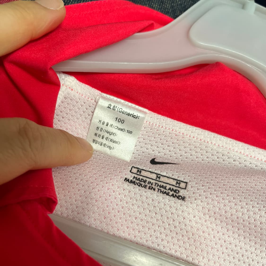 나이키 대한민국 축구 국가대표팀 유니폼 레드 100 상품이미지2