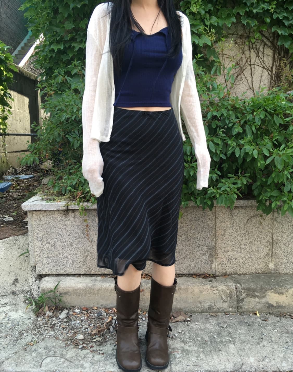 아워캐비넷 ribbon sleeveless 슬리브리스 상품이미지2