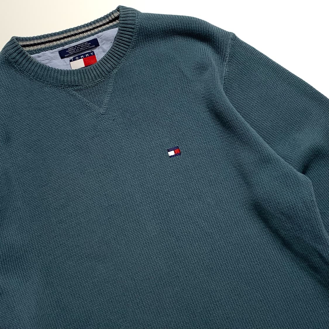 타미힐피거 라운드 코튼 니트 상품이미지2
