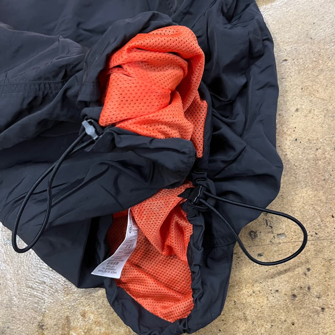 [정품/L] 아디다스 아노락 바람막이 오렌지블랙 b18 상품이미지6