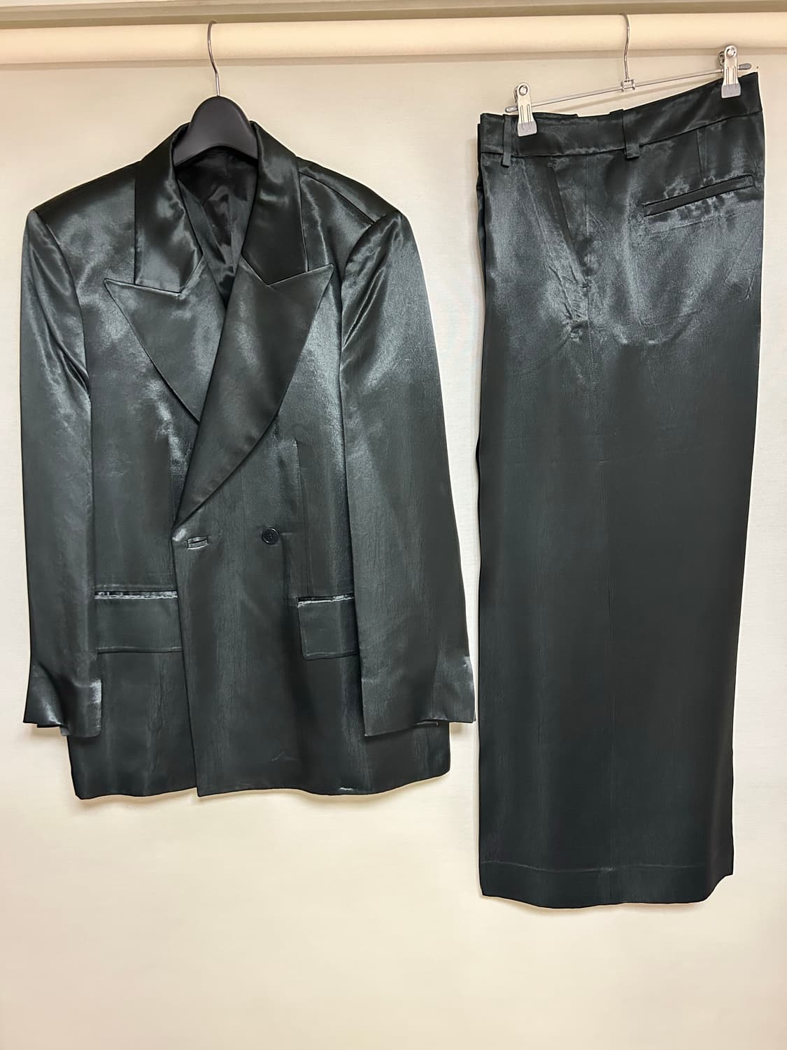 Arket silk suit set up size40 상품이미지1