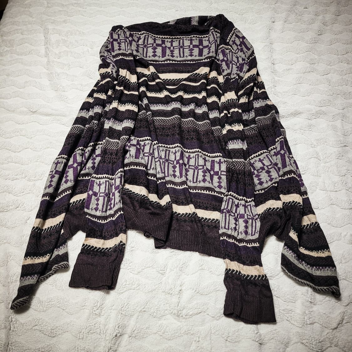 00s glamb Shawl Native Rayered Cardigan 상품이미지4