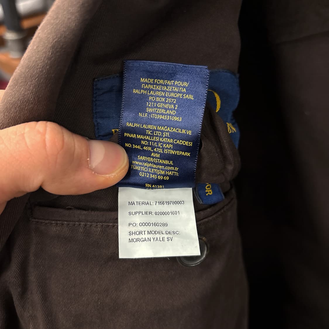 폴로 랄프로렌 신형라벨 워시드 코튼 2버튼 워크블레이저 N367 상품이미지10