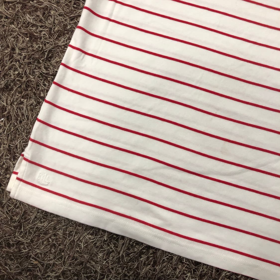 로렌 랄프로렌 여성 스트라이프 반팔 티셔츠 상품이미지3