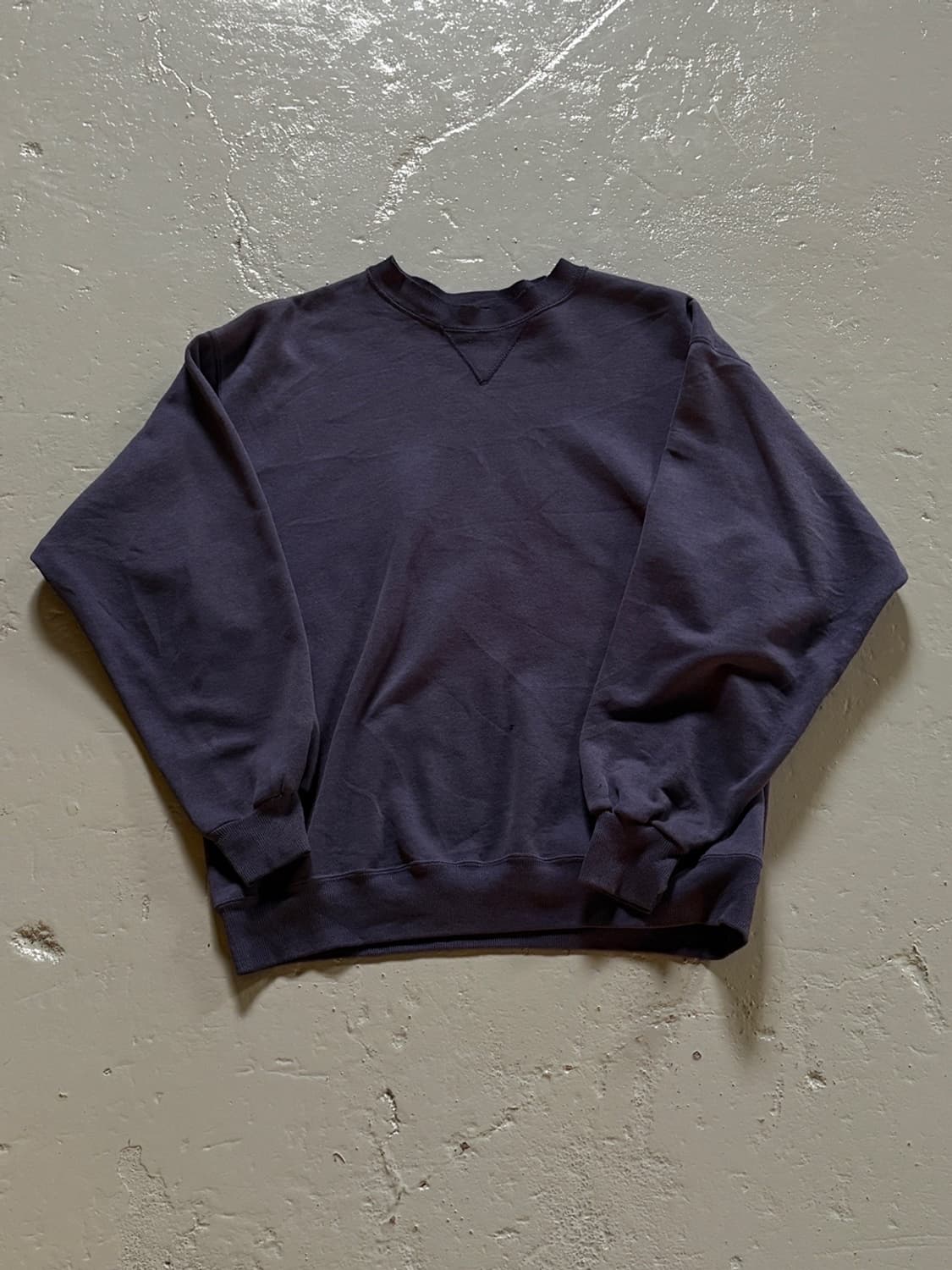 90s USA 헤인즈(Hanes) 네이비 스웻셔츠 상품이미지1