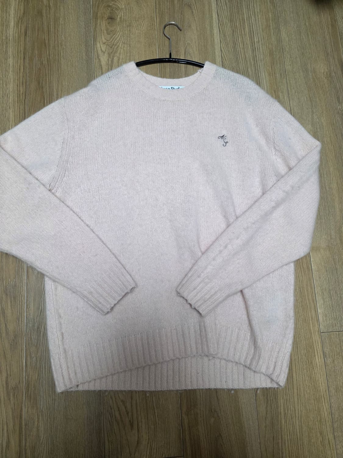 아크네스튜디오 핑크 모헤어 니트 xxl 상품이미지1