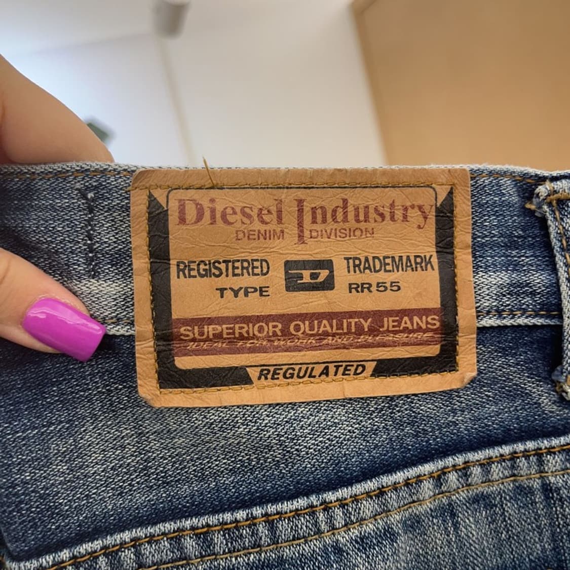 디젤 RR55 올드스쿨 빈티지 데님팬츠 30인치 C06793 상품이미지5