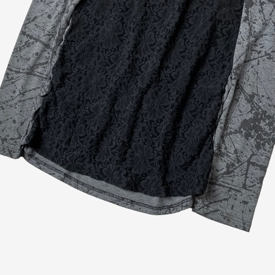 jpn 페인팅 플라워 롱슬리브 상품이미지6