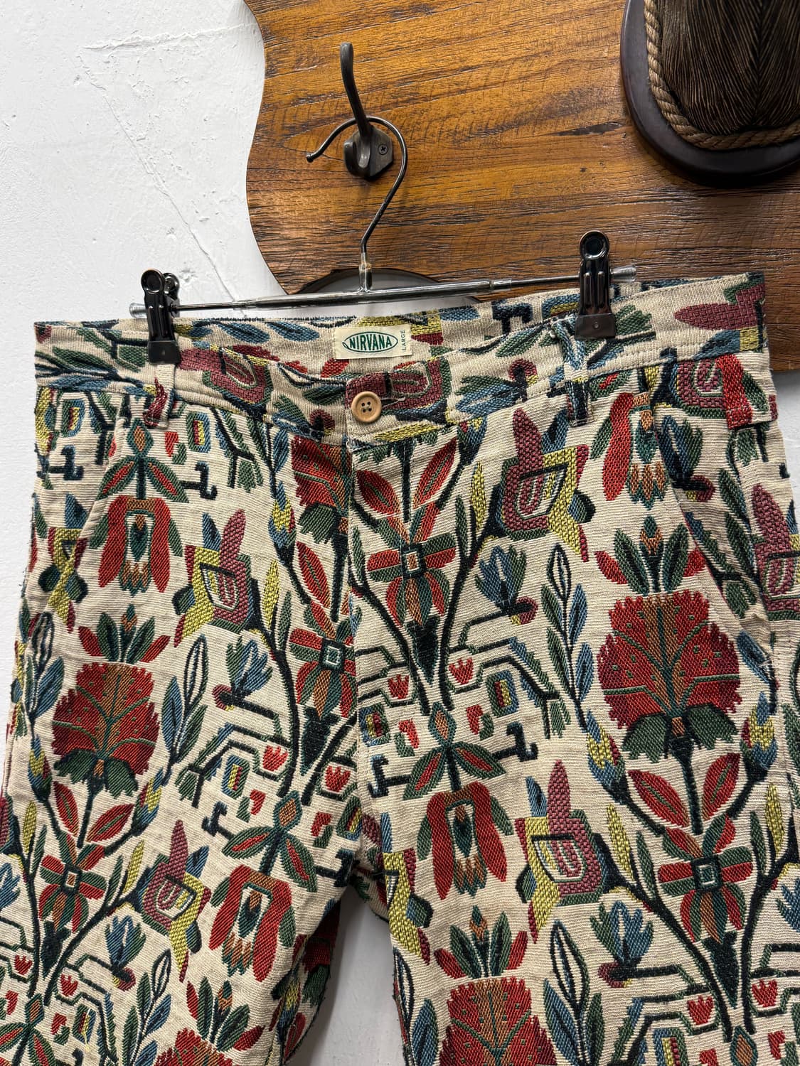 NIRVANA Ethnic Tapestry Pattern Shorts 상품이미지2