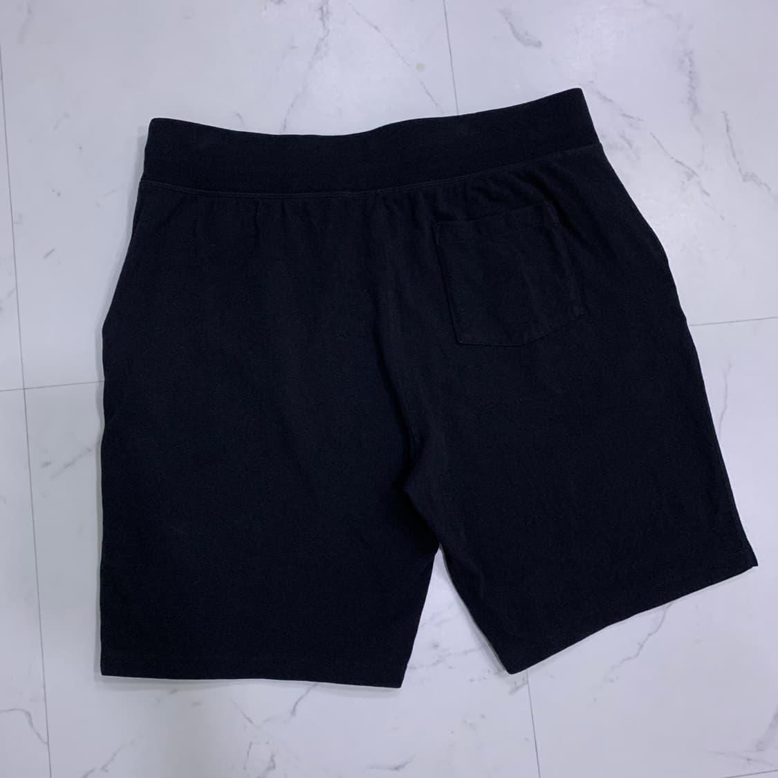 폴로 빅포니 블랙 쇼츠 (빅포니PK동일원단) 상품이미지2