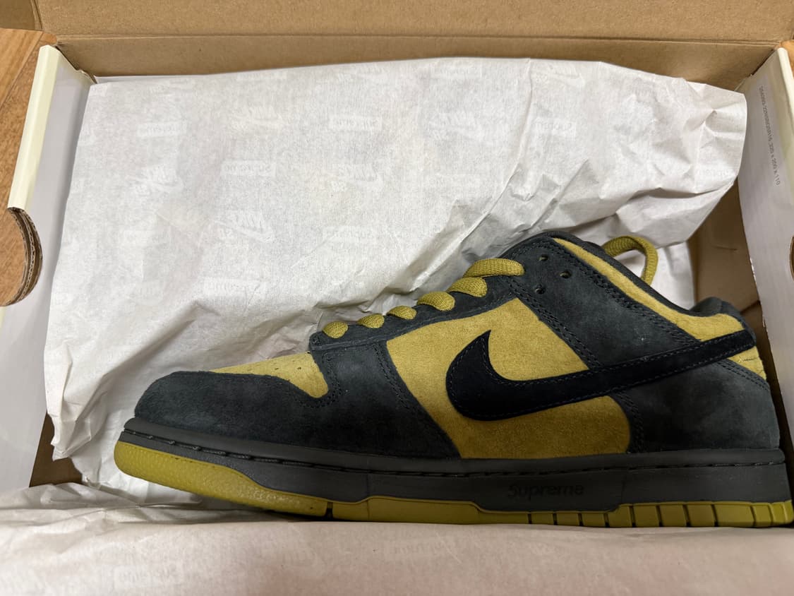 슈프림덩크 올리브 265새상품 상품이미지3