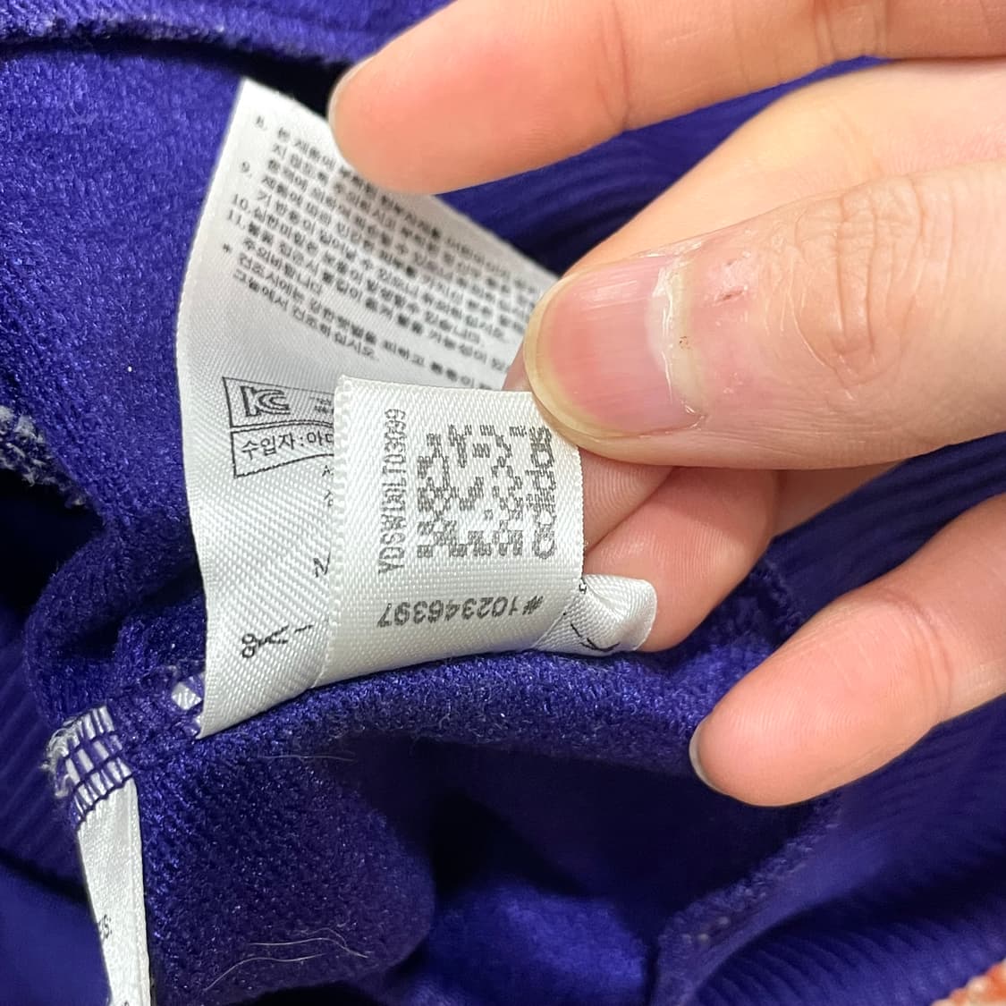 아디다스 오리지날 파이어버드 퍼플 기모 집업 져지 남성95 상품이미지8