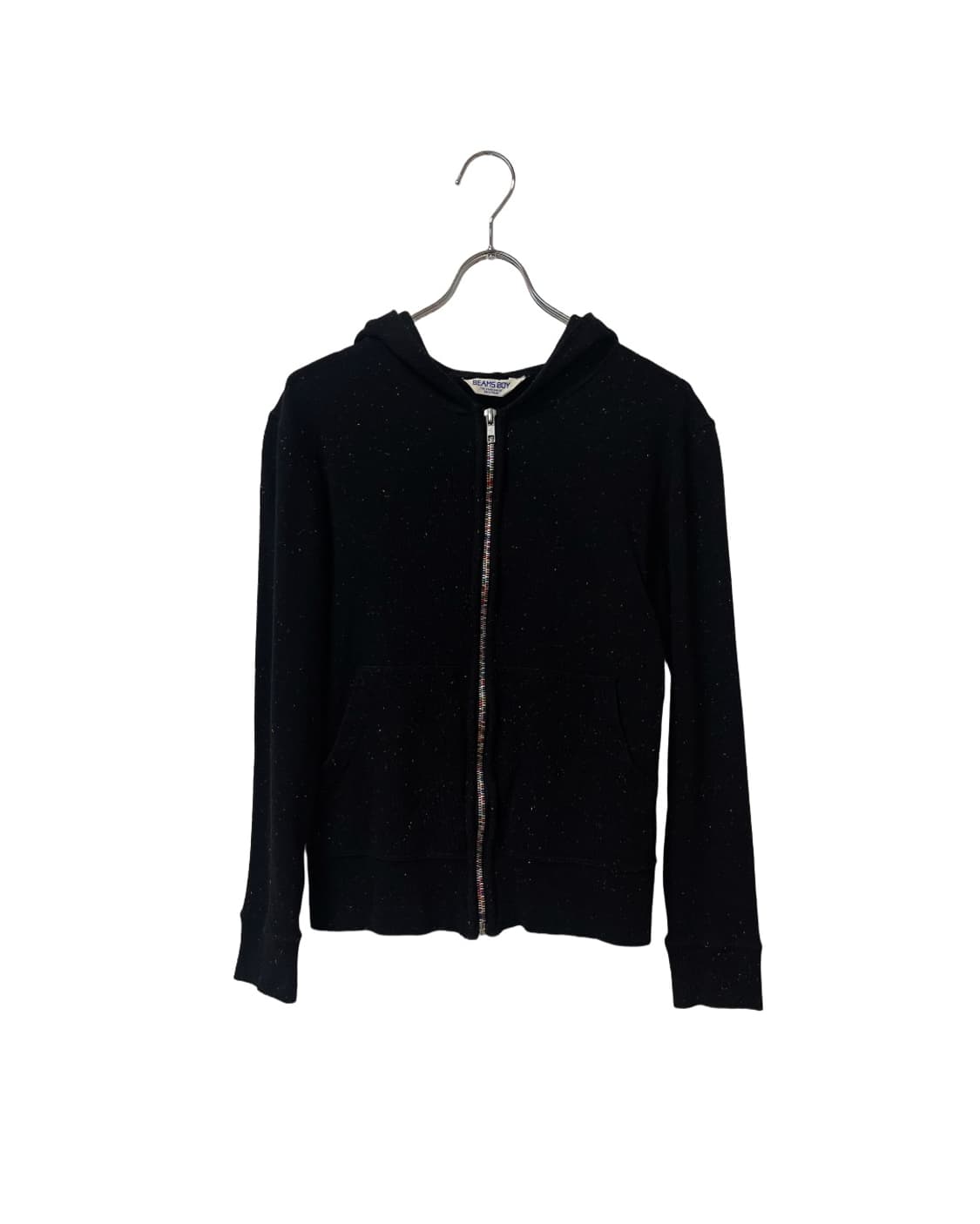 BEAMS BOY Rainbow Zip Nepped Hoodie 상품이미지2