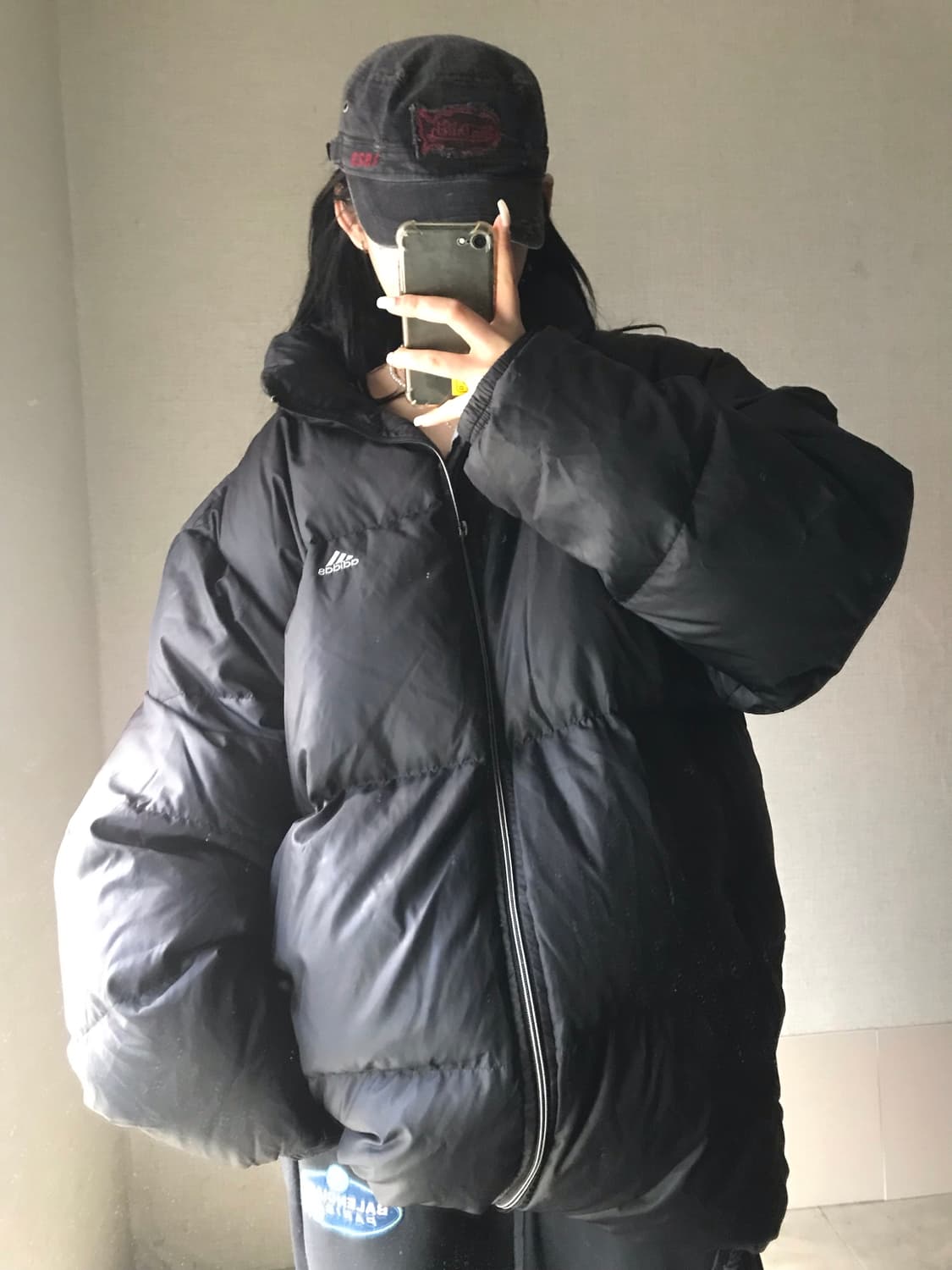 아디다스 90s 블랙 패딩 상품이미지1