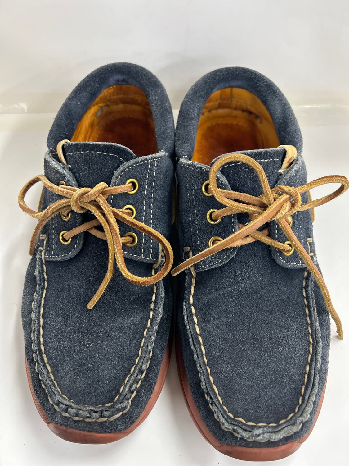 VISVIM 비즈빔 네이비 아메리카나덱 포크 슈즈 9 상품이미지3