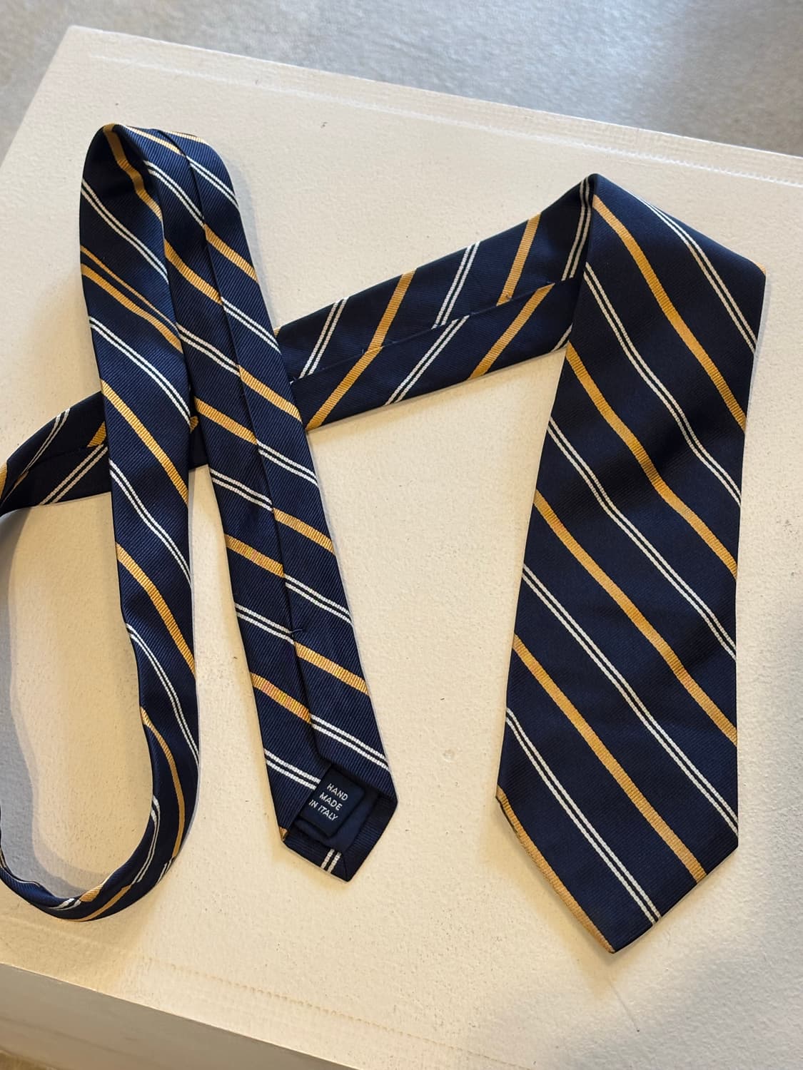  폴로 스트라이프 넥타이 상품이미지2