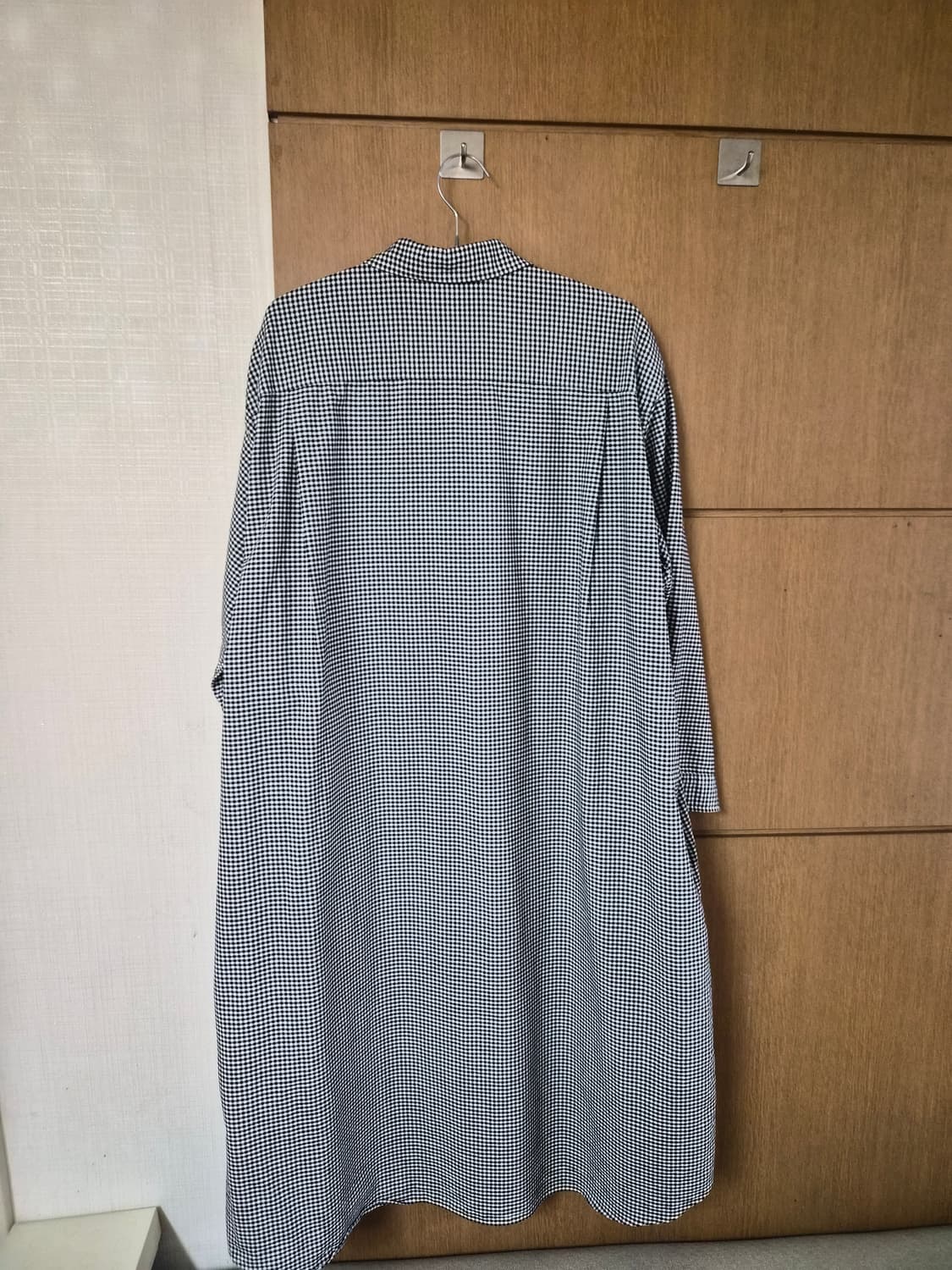 단톤 버튼다운 쿨맥스 셔츠원피스 상품이미지4