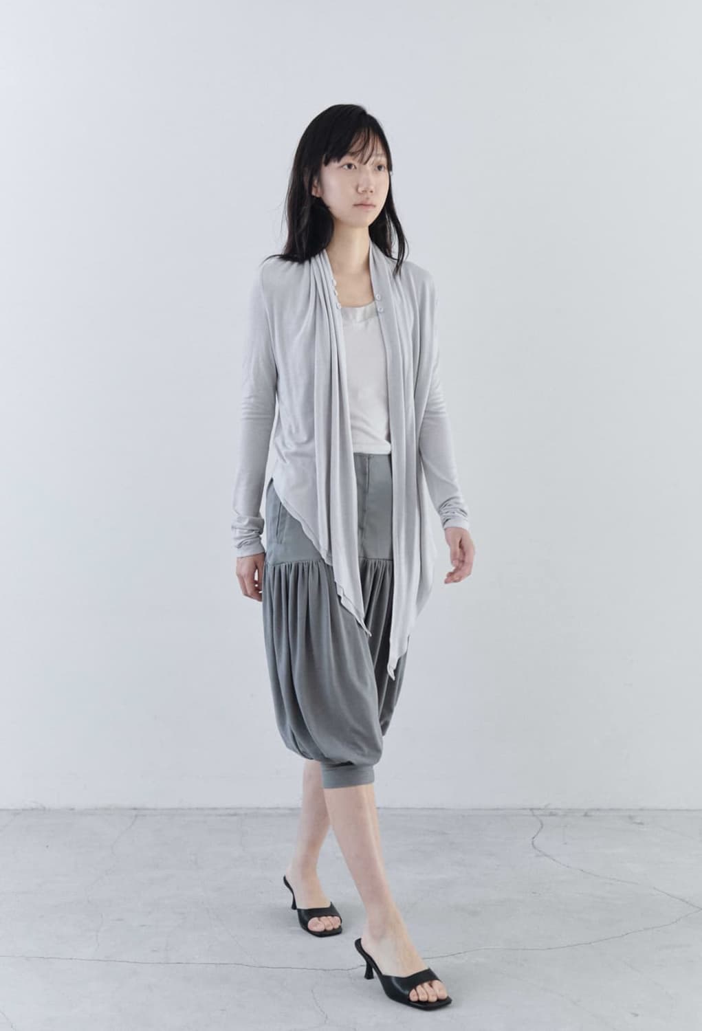 타일즈 tiles cowl neck cardigan 상품이미지1