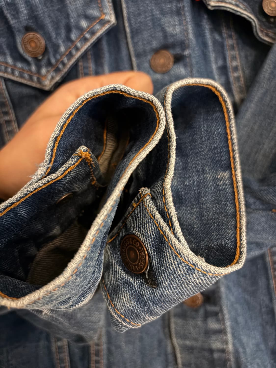 70s Levis 70505-0217 3rd Denim Jacket 상품이미지7