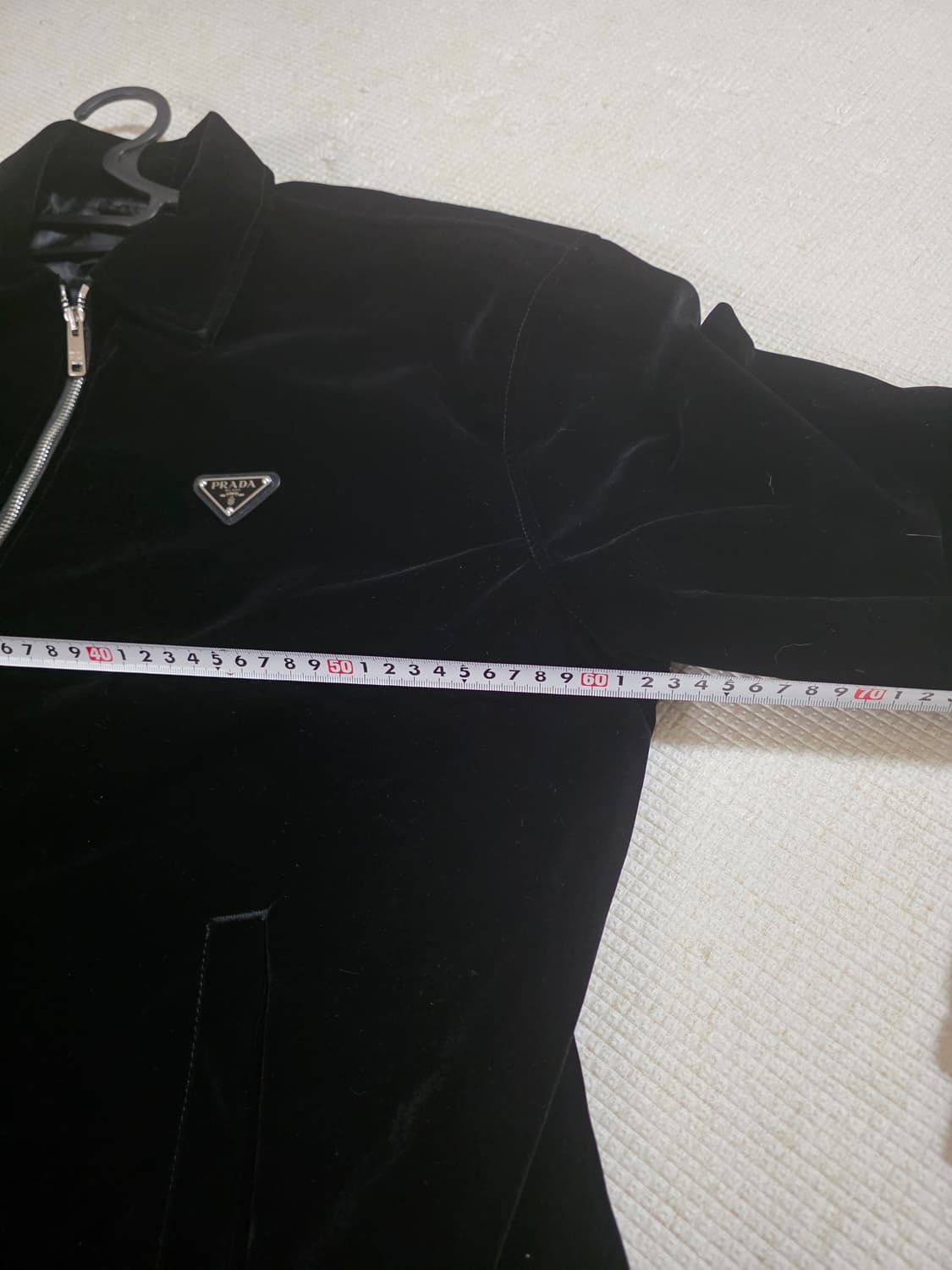 프라다 벨벳 자켓 xl 상품이미지8