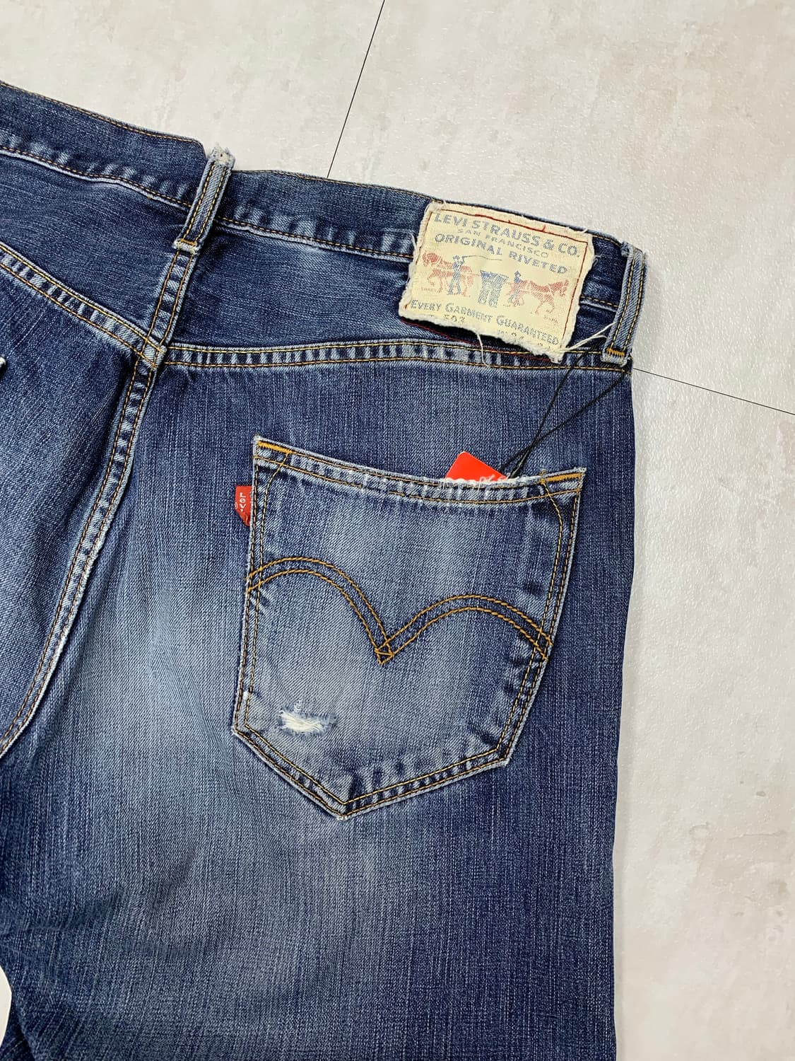 리바이스 503 데님 팬츠 #27 상품이미지7