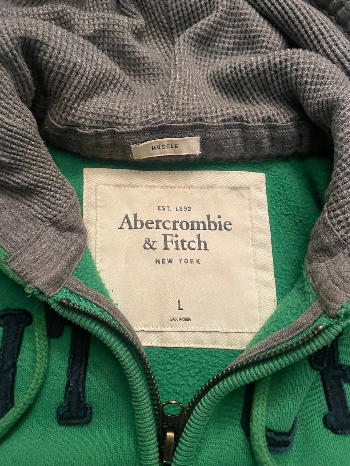 아베크롬비 머슬핏 후드집업 상품이미지3
