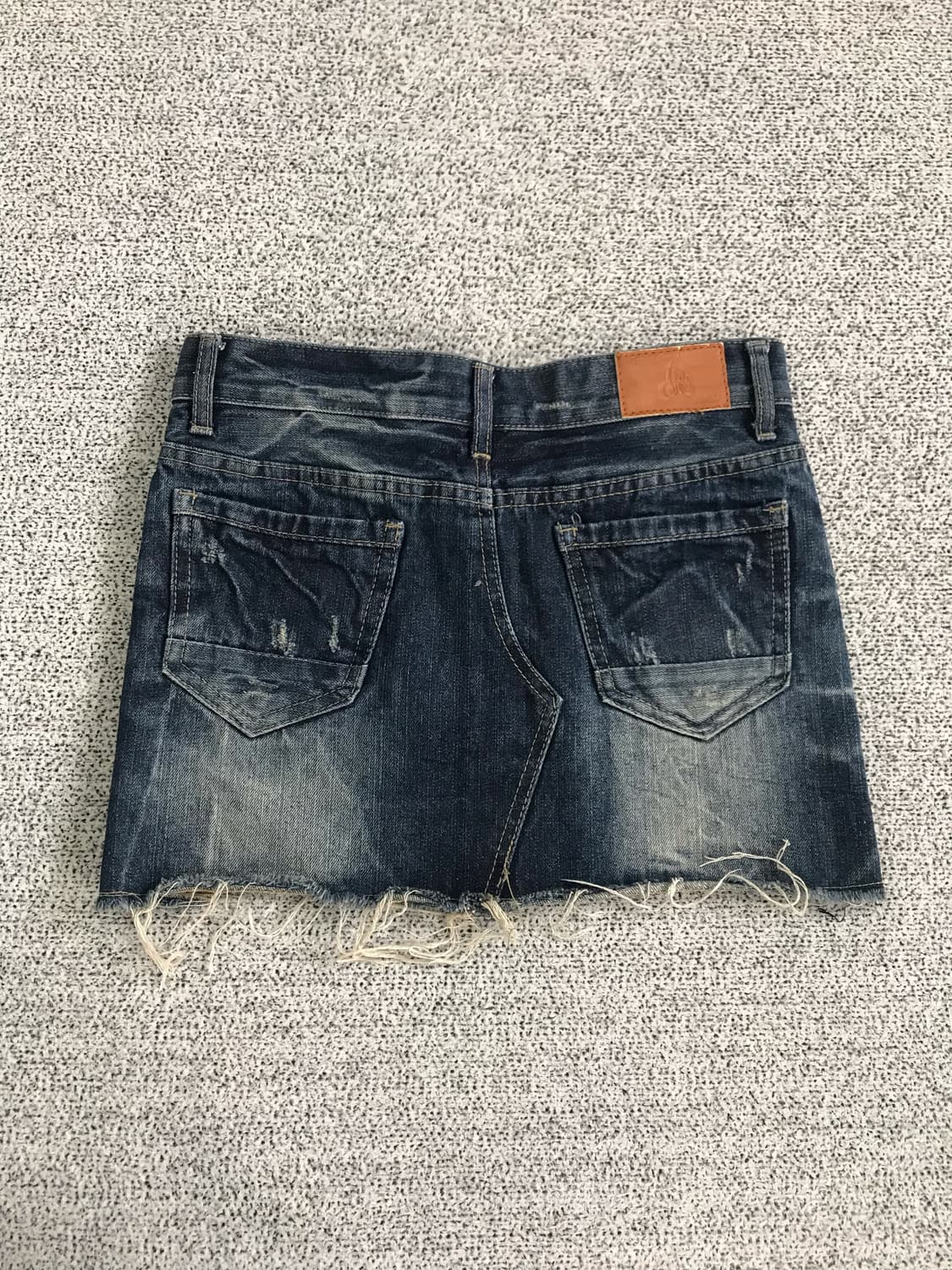 데님 미니 스커트 상품이미지8