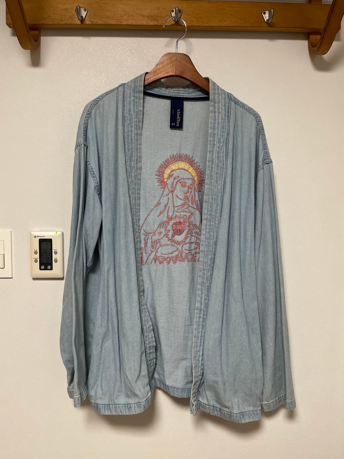 블라인드파일즈 카카시 데님 셔츠 자켓 상품이미지1