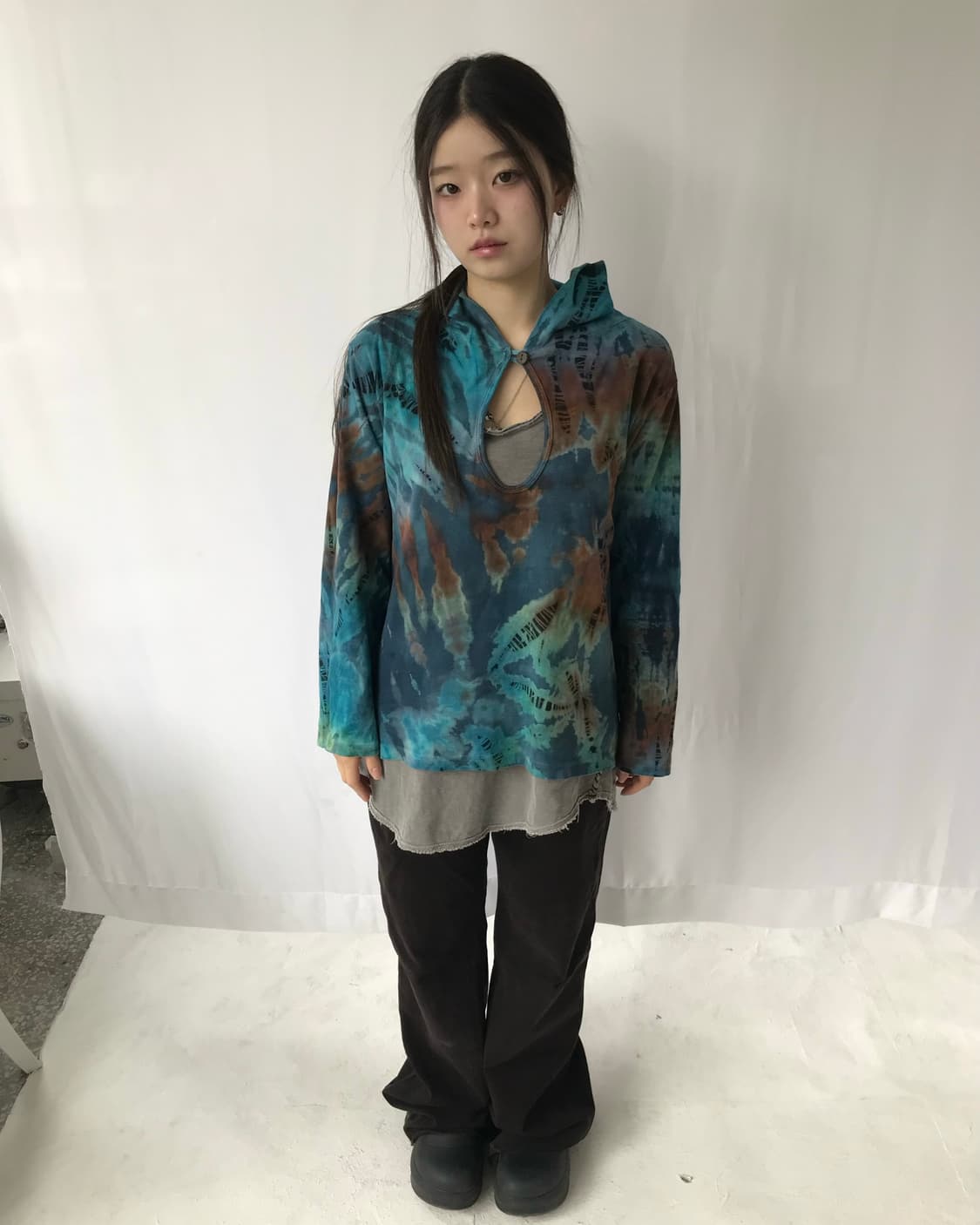 타이다이 후디 롱슬리브 상품이미지4