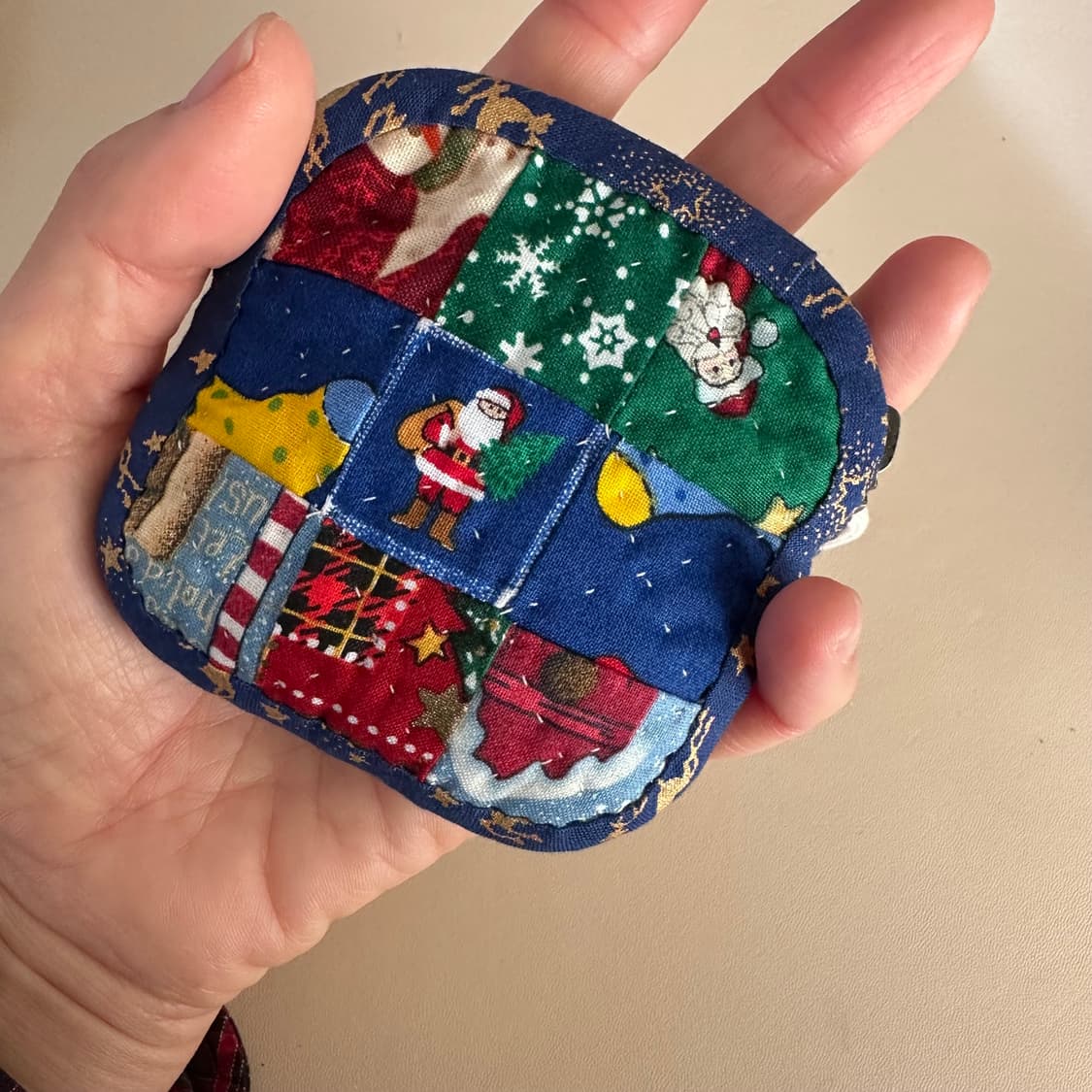 크리스마스 작은 파우치 / 키링 / 동전지갑 / 에어팟파우치 상품이미지3